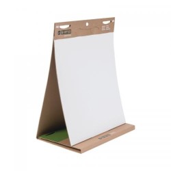 Bloco Flipchart de Mesa Autoadesivo Bi-Office 50x58,5cm (20 Folhas)
