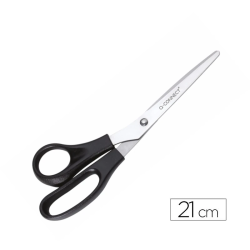 Tesoura de Escritório para Esquerdinos Q-Connect 21 cm (8 Polegadas)