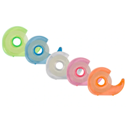 Mini Desenrolador de Fita Cola Q-Connect 19 mm x 33 m (Cores Sortidas)
