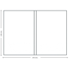 Capas Transparentes Porta-Documentos Duplo Fólio Q-Connect em PVC 180 Microns (330x470 mm)