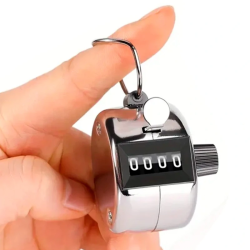 Máquina de Contar Manual Q-Connect 4 Dígitos (0 a 9999)