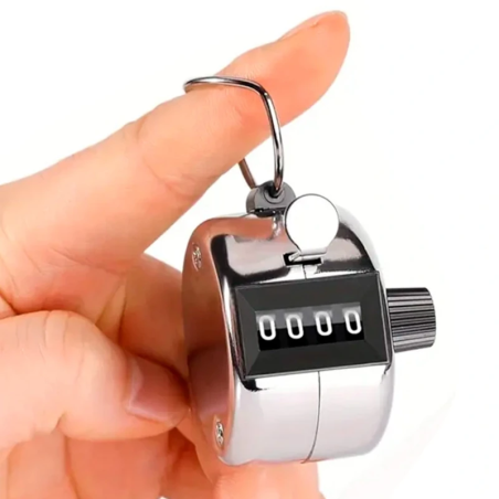 Máquina de Contar Manual Q-Connect 4 Dígitos (0 a 9999)
