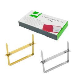 Encadernadores Metálicos Fastener Q-Connect (Caixa de 50 Unidades)