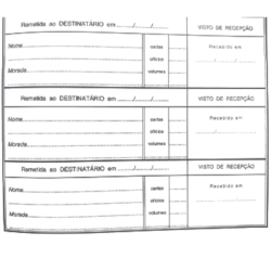Livro de Protocolo A5 100 Folhas