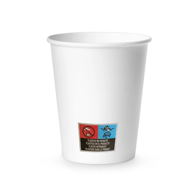 Copos para Café em Papel 100 ml 4 oz (Pack 100 Unidades) - Branco