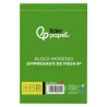 Bloco Empregado de Mesa com Duplicado