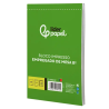 Bloco Empregado de Mesa com Duplicado