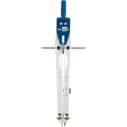 Compasso Micrométrico LIDERPAPEL BK-304 com Extensão e Adaptador