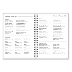 Agenda 2027 LIDERPAPEL KEA A5 Dia por Página – Floral