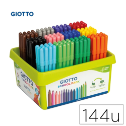 Marcadores escolares Giotto Turbo color School Pack