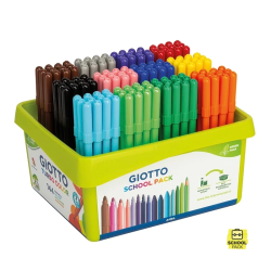 Marcadores escolares Giotto Turbo color School Pack