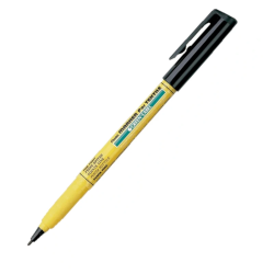 Marcadores pretos para tecido Pentel NM10