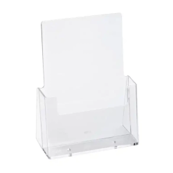 Porta Folhetos de Mesa A4 Vertical Archivo 2000 Transparente
