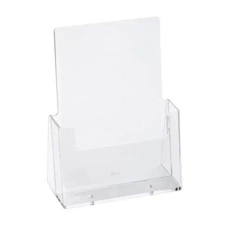 Porta folhetos de mesa A4 vertical Archivo 2000 transparente