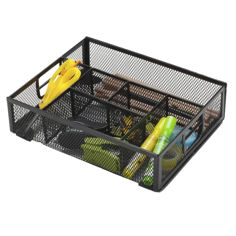 Organizador de Secretária Q-Connect KF17291 em Rede Metálica
