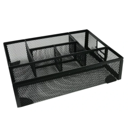 Organizador de Secretária Q-Connect KF17291 em Rede Metálica