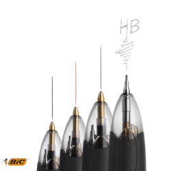 Esferográfica Multifunções BIC 4 Colours 3+1 HB – 3 Cores + Lapiseira 0,7 mm