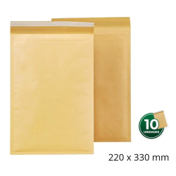 Envelopes almofadados 220x330mm nº 6 (packs com 10)