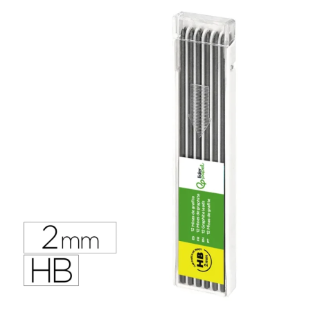 Minas para lapiseiras de 2mm em grafite