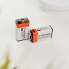 Pilhas recarregáveis 9V USB-C Verbatim
