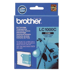 Tinteiro Brother LC1000C Azul