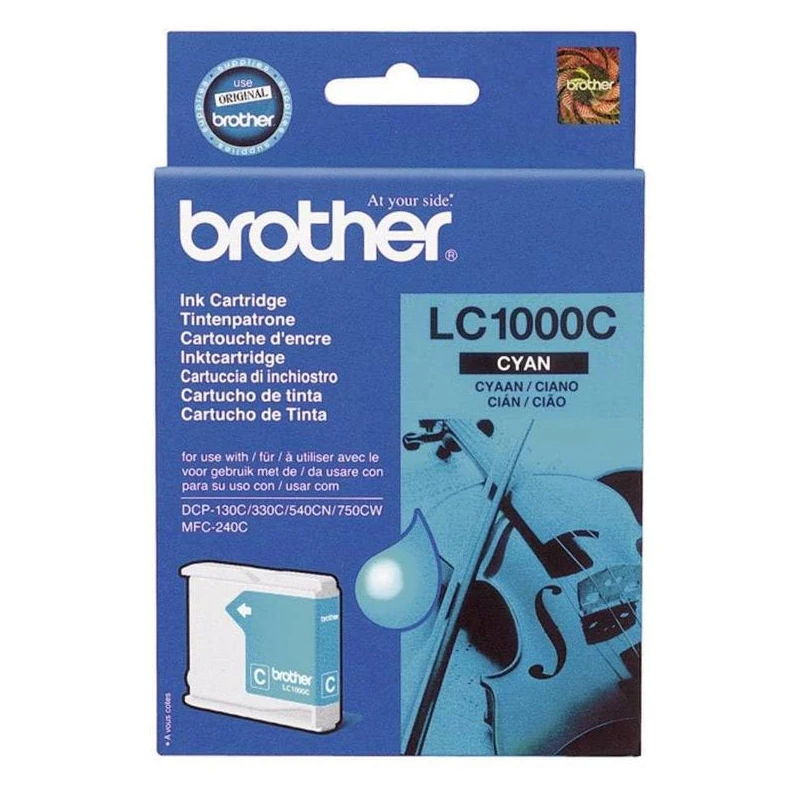 Tinteiro Brother LC1000C Azul