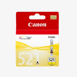 Tinteiro Canon CLI521Y Amarelo