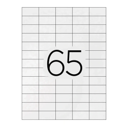 Etiquetas adesivas 38,1x21,2mm