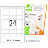 Etiquetas adesivas 66x33,9mm (Cx 100fls)