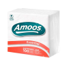 Guardanapos Brancos Amoos Essential 22x22 cm 2 Folhas – 100 un.