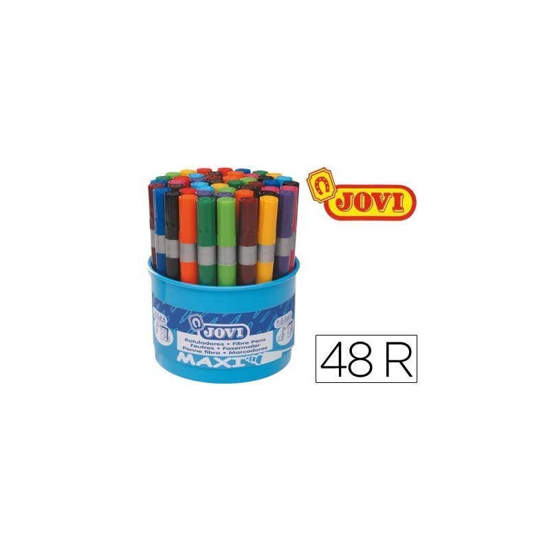Potes de marcadores de feltro Jovi Maxi