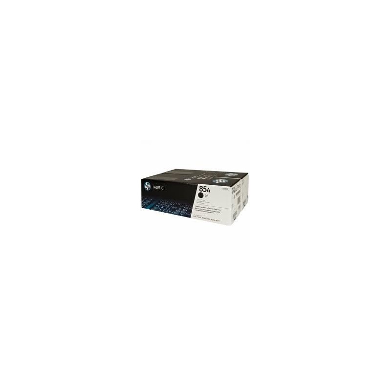 Toner HP 85A Preto - pack com 2 (CE285AD)