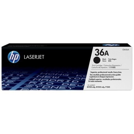 Toner HP 36A Preto (CB436A)