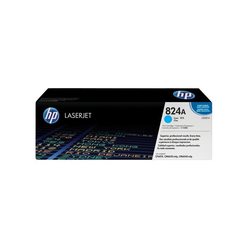 Toner HP 824A Azul (CB381A)