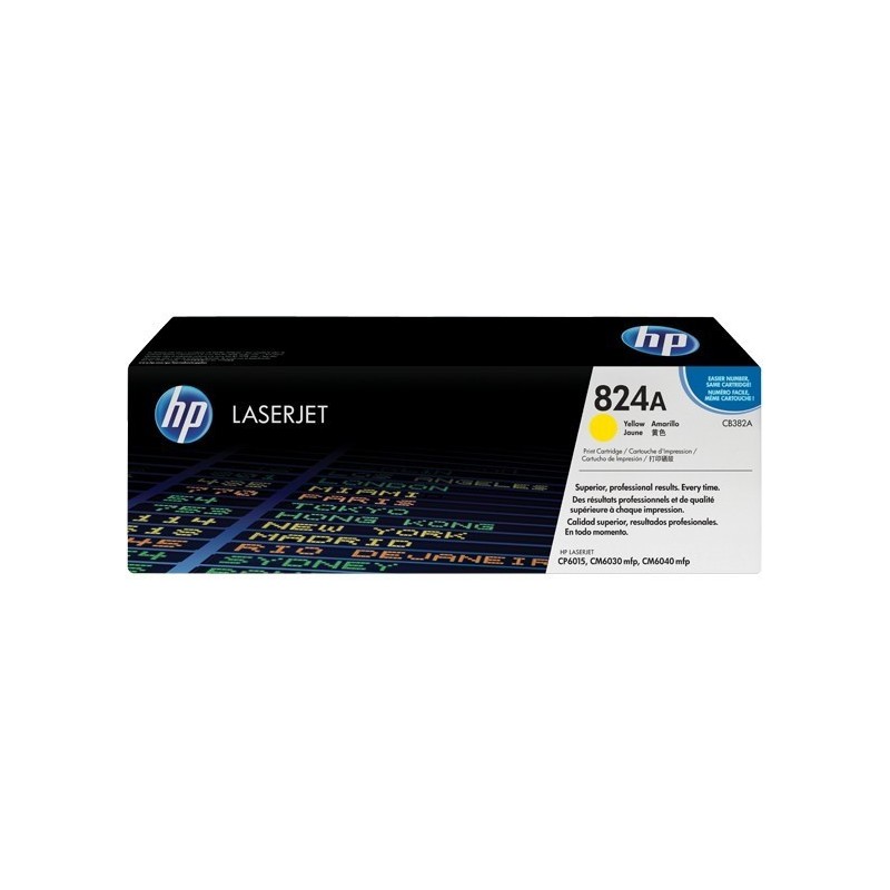 Toner HP 824A Amarelo (CB382A)