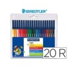 Marcadores de feltro Staedtler Noris Club com 20 cores