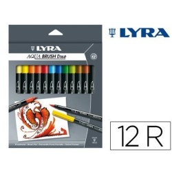 Marcadores pincel Lyra Aqua Brush Duo com 1 cores