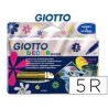 Marcadores de feltro Giotto Decor Metal