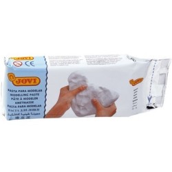 Pasta para modelar branca 500 g. Jovi