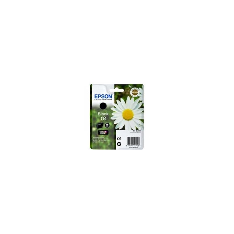 Tinteiro Epson nº 18 Preto (C13T18014010)