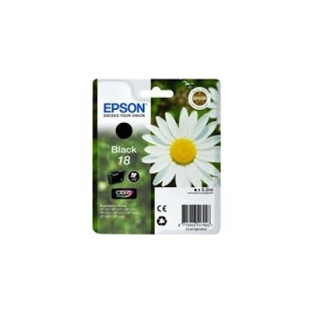 Tinteiro Epson nº 18 Preto (C13T18014010)