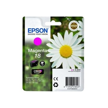Tinteiro Epson nº 18 Magenta (C13T18034010)
