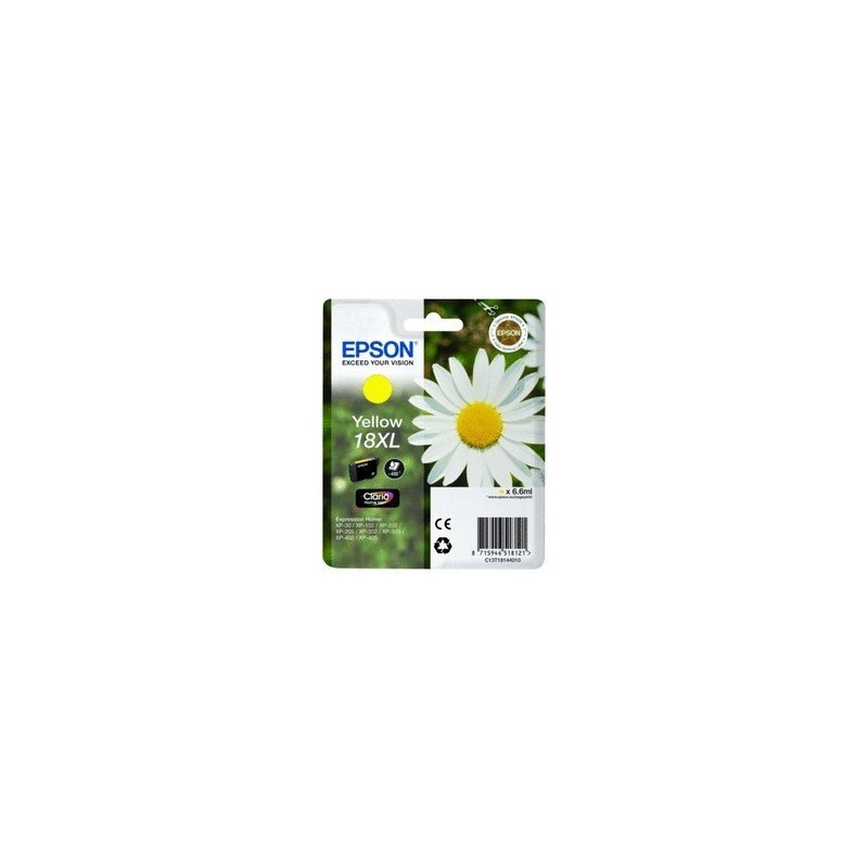 Tinteiro Epson nº 18XL Amarelo (C13T18144010)
