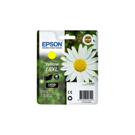 Tinteiro Epson nº 18XL Amarelo (C13T18144010)