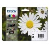 Tinteiros Epson nº 18 - pack com as 4 cores (C13T18064010)