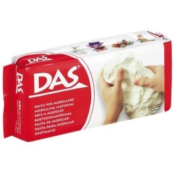Massa de modelar branca DAS 1 Kg.