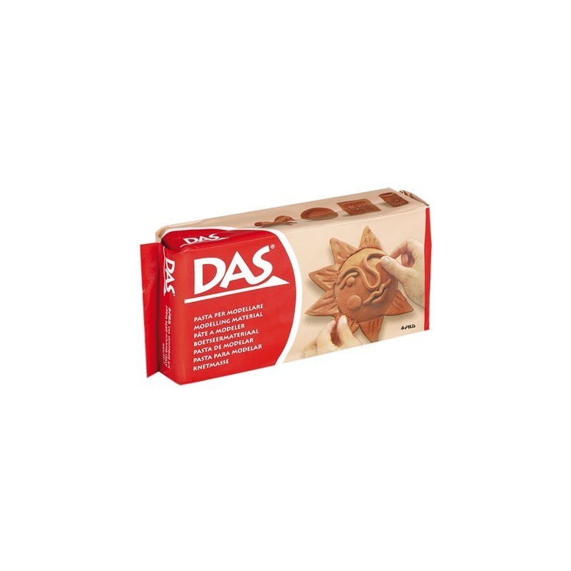Massa de modelar terracota DAS 1 Kg.