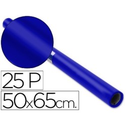 Rolos de papel de lustro azul