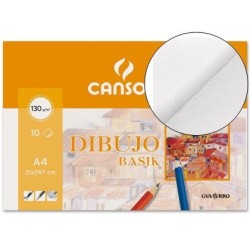 Papel de desenho sem esquadria Canson A4