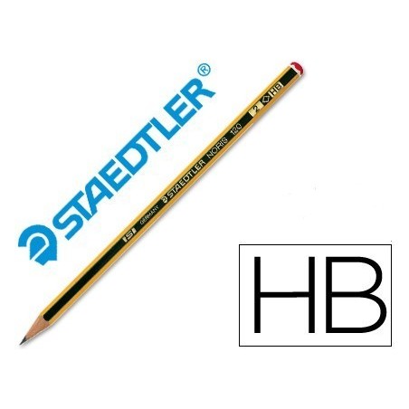 Lápis de grafite Staedtler Noris Nº 2 HB